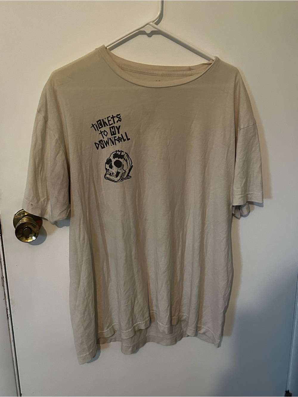 Machine Gun Kelly- Beige Men’s T-Shirt